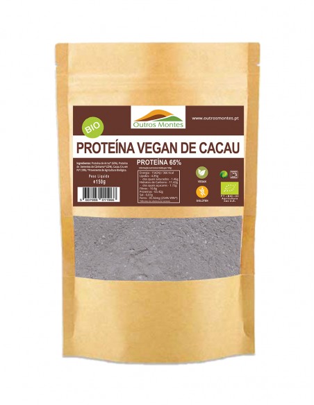 Vegan Cocoa Protein 65% Outros Montes