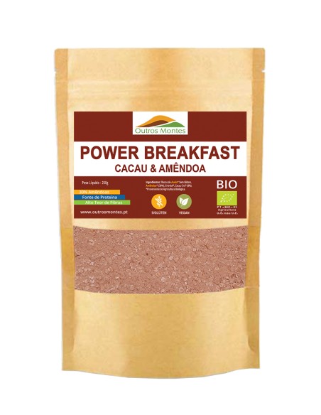 Power Breakfast Cacau & Amêndoa Outros Montes