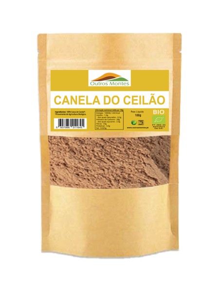 Ceylon Cinnamon Powder Outros Montes - 100g
