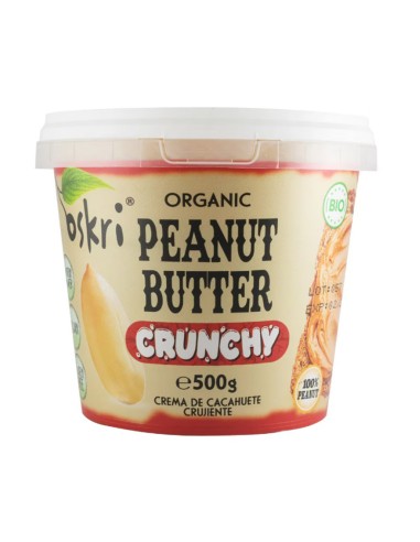 Peanut Butter Oskri 500g - Crunchy