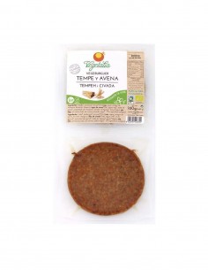 Tempeh and Oats Veganburguer