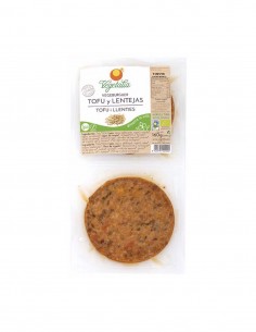 Tofu and Lentils Veganburguer