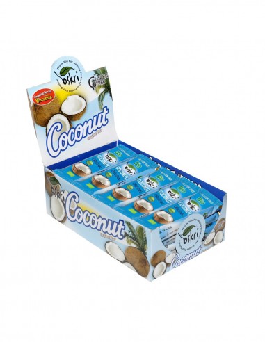 Caixa com 20 Barras Oskri Coco Bio Caixa com 20 Barras Oskri Coco Bio