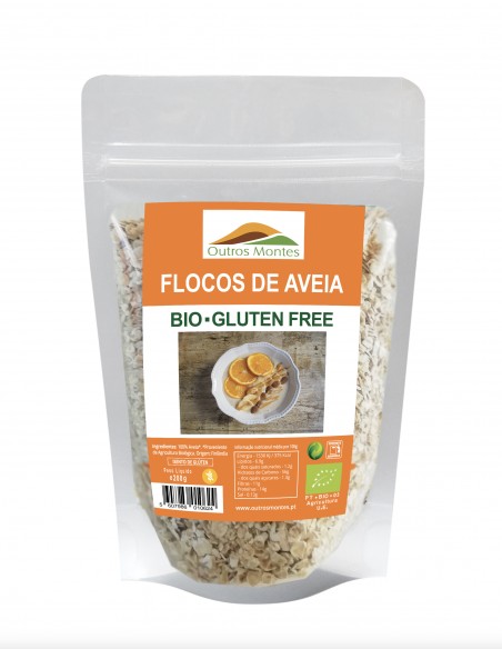 Flocos Finos de Aveia Biológica Sem Glúten Outros Montes
